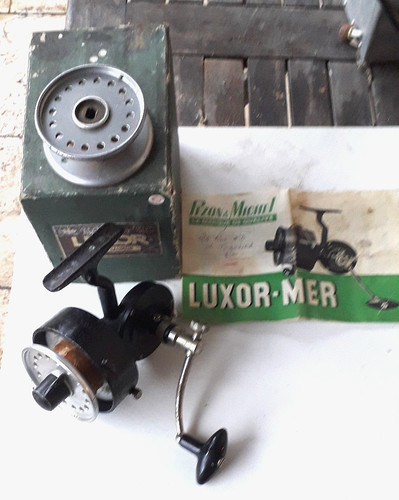 Moulinet pêche ancien - pêche,